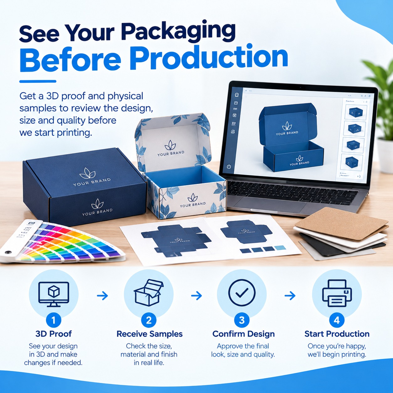 Free 3D packaging mockup